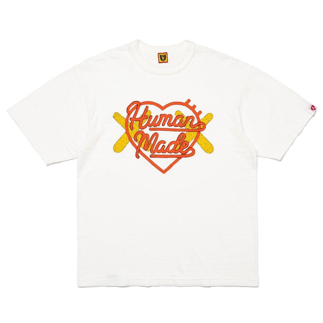 Human Made x KAWS Graphic Tee L Size, 男裝, 上身及套裝, T-shirt