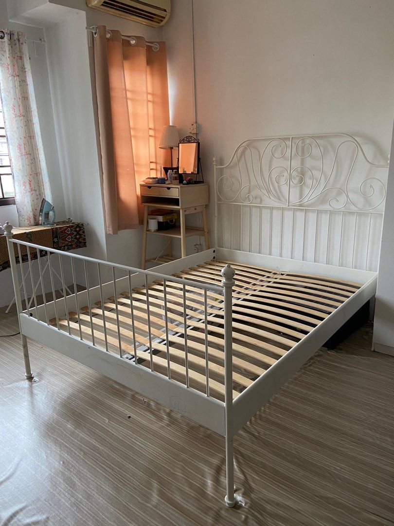 Katil leirvik cheap queen size