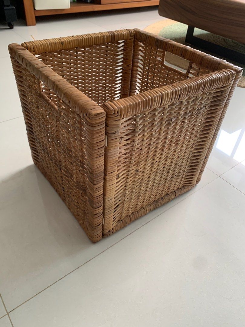 IKEA Branas basket fits IKEA Kallax Shelving Unit, Furniture & Home