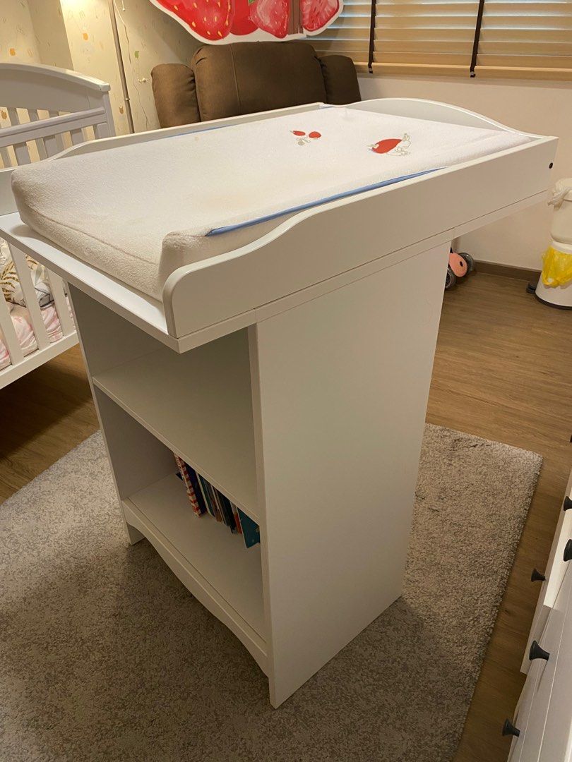IKEA Changing Table / Bookshelf and Accessories, Babies & Kids, Baby