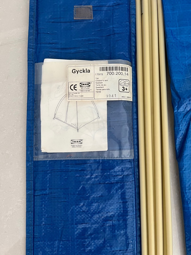 Ikea Gyckla Children Tent, Furniture & Home Living, Outdoor Furniture