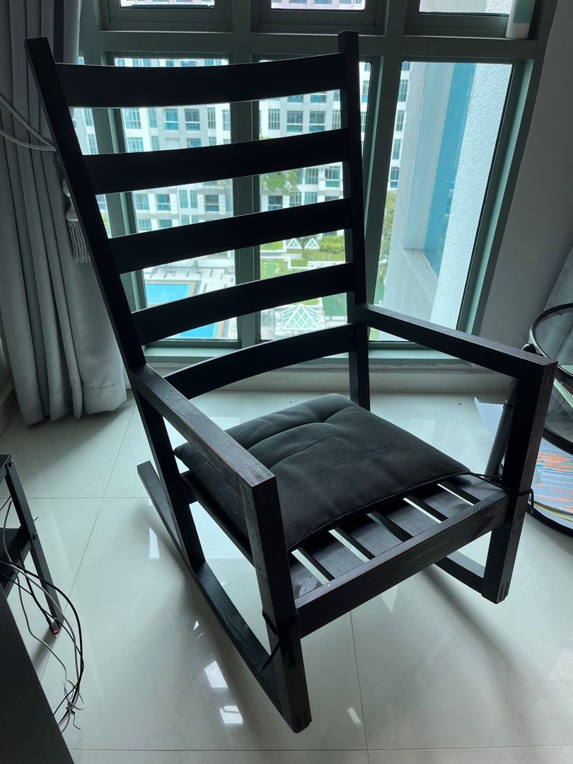 IKEA rocking Chair, Furniture & Home Living, Furniture, Chairs on Carousell