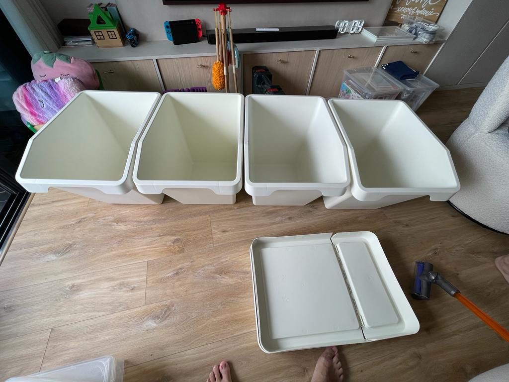 IKEA Sortera Storage boxes, Furniture & Home Living, Home Improvement