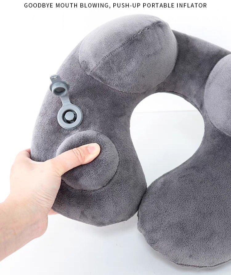 Inflatable Neck Pillow, Hobbies & Toys, Travel, Travel Essentials ...
