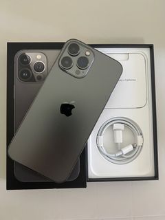 iPhone 13 Pro Max 512,港行雙卡，冇修冇拆，所有原裝，電池89,完美冇花，全套齊！不議價「