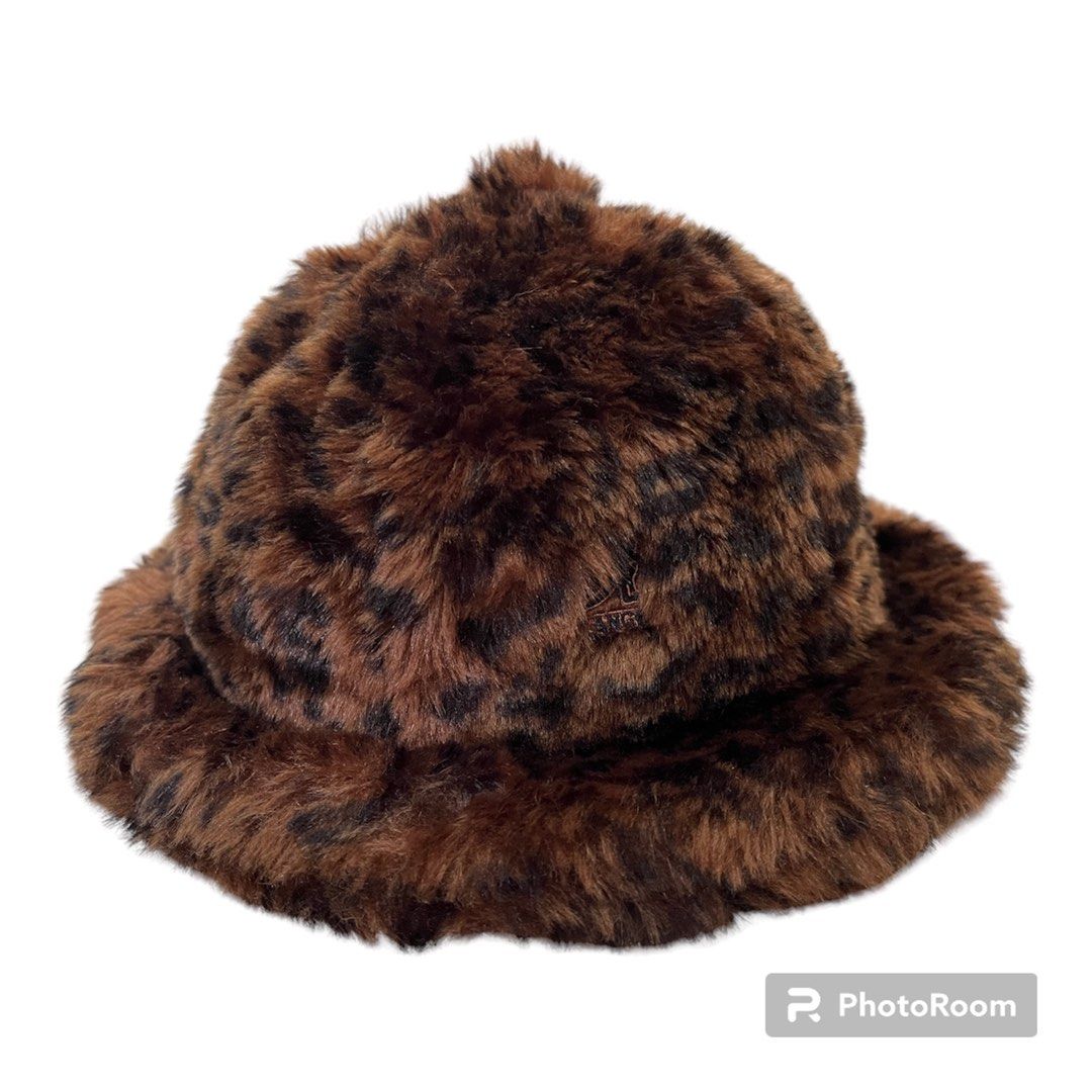 Kangol pom fur bucket hat shop