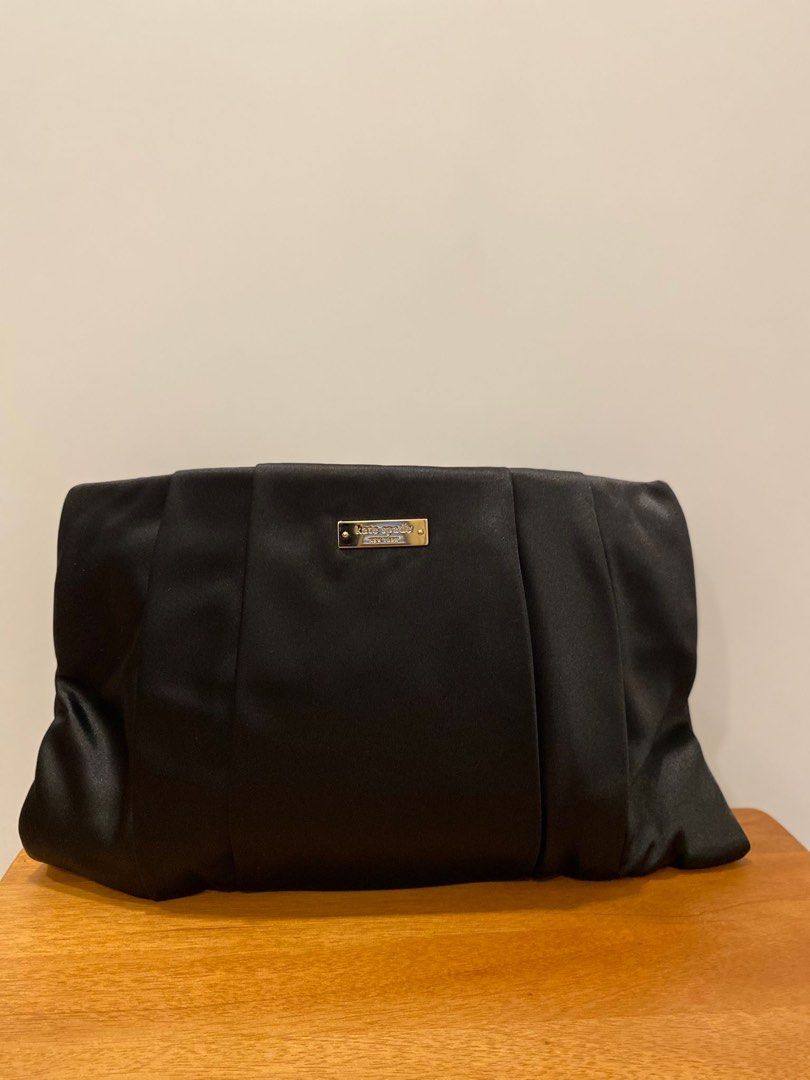 Kate spade sales black clutch