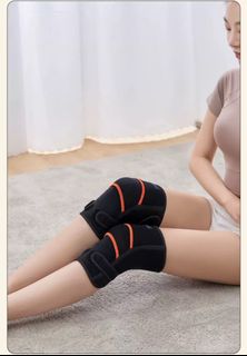 1pair Knee Pads With Mugwort, Warmth-keeping And Joint Protecting Sleeve  For Women, Men, Elderly, Sleeping, And Cycling