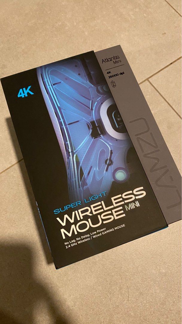 Lamzu Atlantis Mini 4k black, Computers & Tech, Parts & Accessories ...