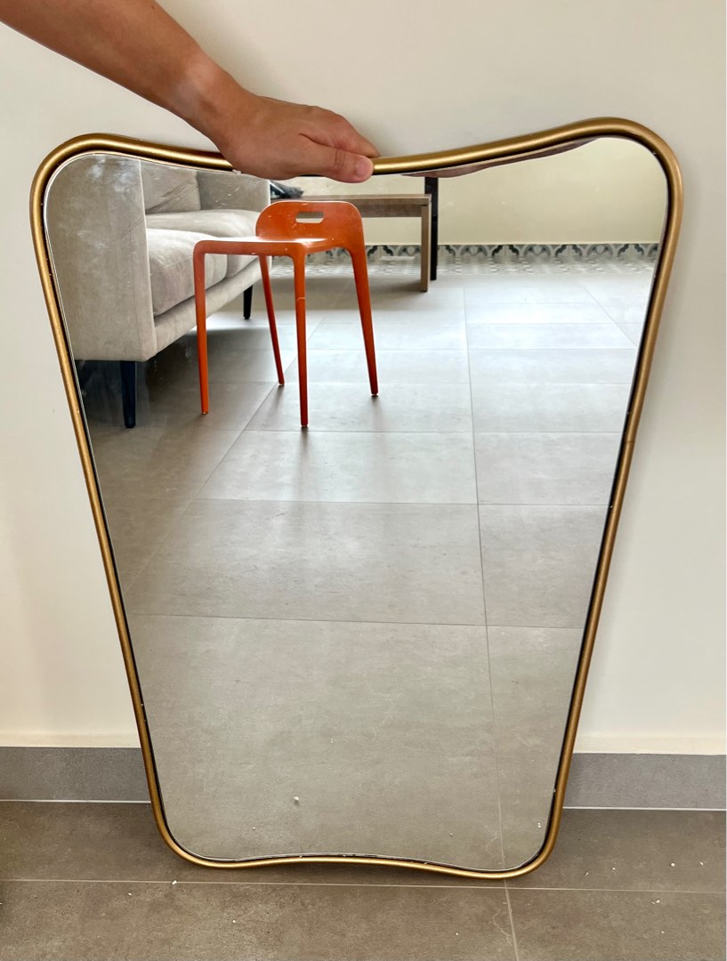 Large gold frame mirror furniture home living home decor mirrors