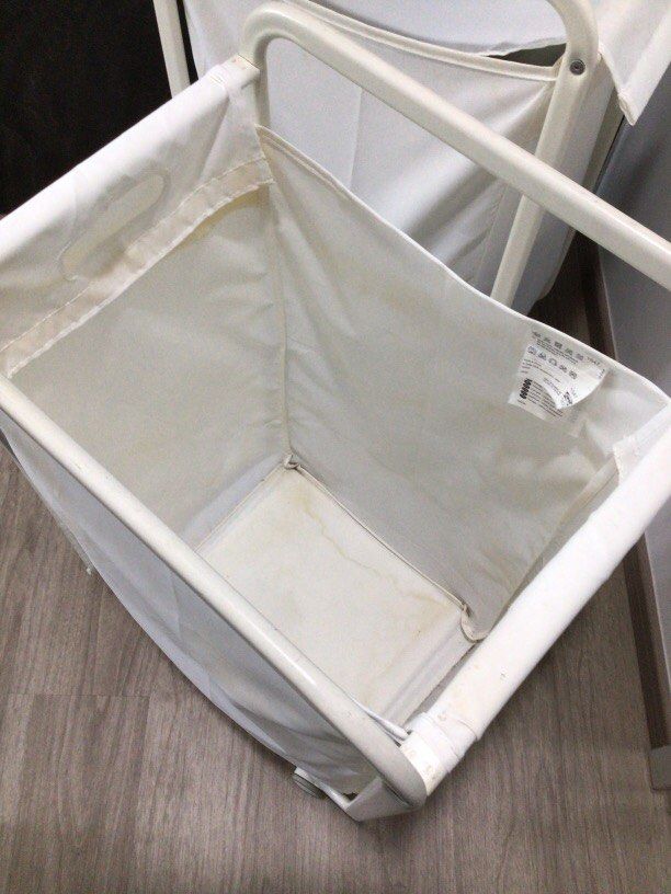 PURRPINGLA laundry bag, beige, 26 gallon - IKEA