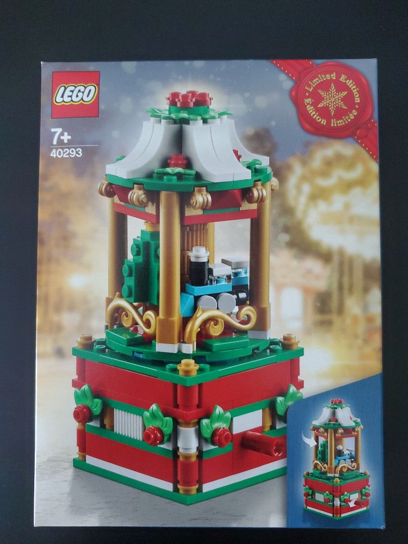 Lego christmas cheap carousel 40293