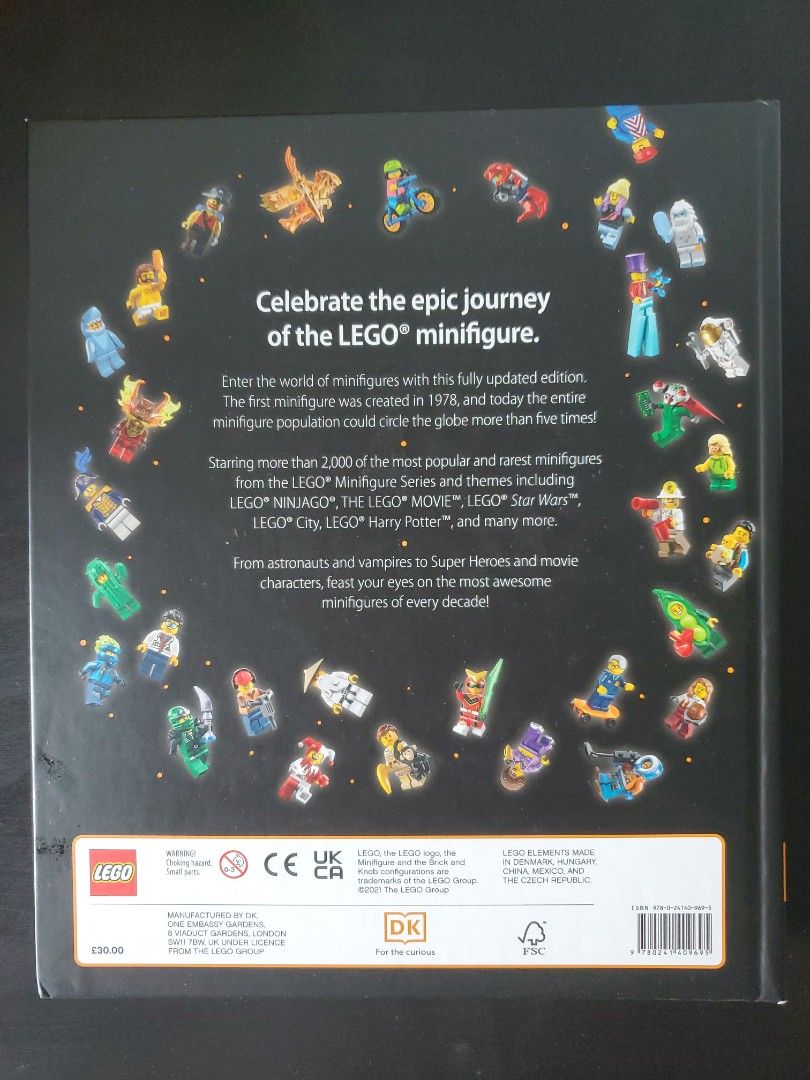 Lego Minifigure A Visual History Hobbies Toys Toys Games on