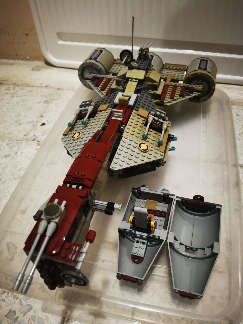 Lego star wars top republic frigate 7964