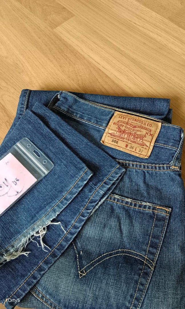 Levi s 501 359 03501 01 non selvedge denim