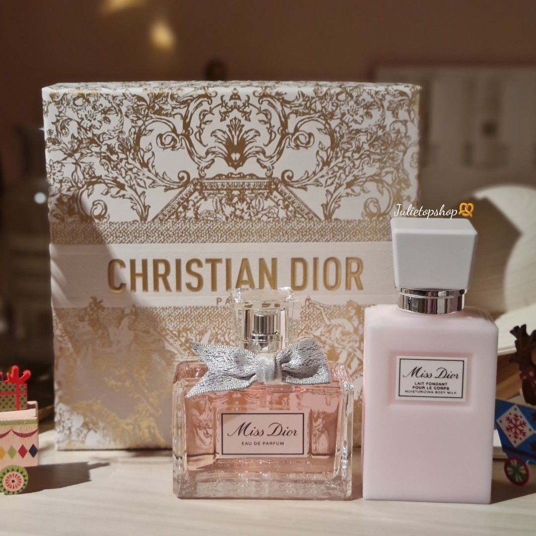 Limited Edition✨️CD Miss Dior Eau De Parfum Christmas Gift Set, Beauty &  Personal Care, Fragrance & Deodorants on Carousell