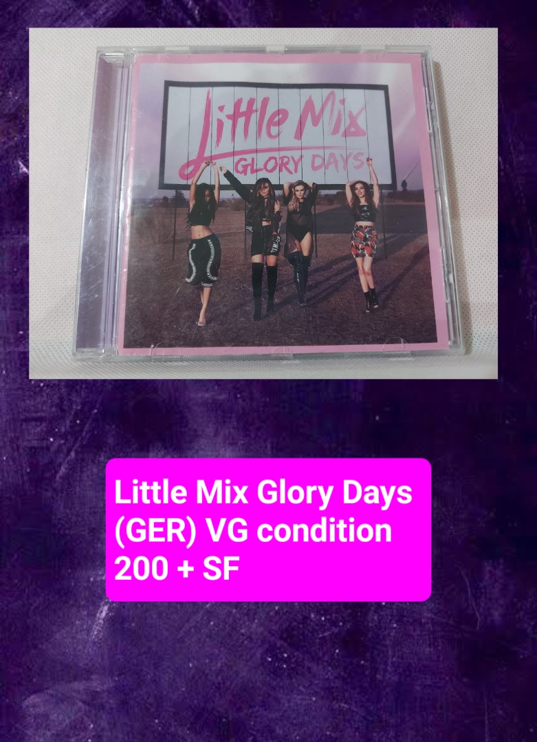 Little Mix Glory Days CD (unsealed), Hobbies & Toys, Music & Media, CDs ...