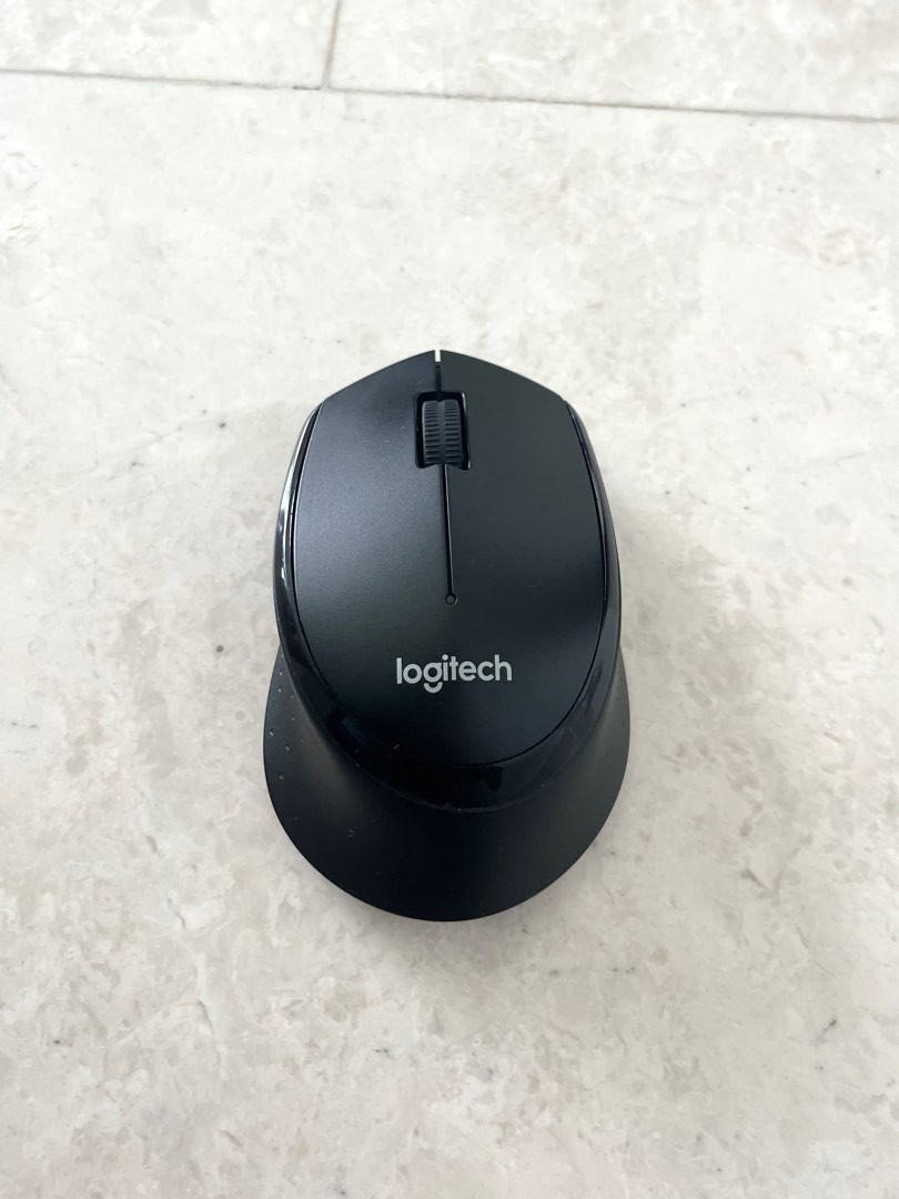 Logitech M330 Silent Plus Wireless Mouse, 2.4 GHz with USB Nano Receiver,  1000 DPI Optical Tracking, 3 Buttons, 24 Month Life Battery