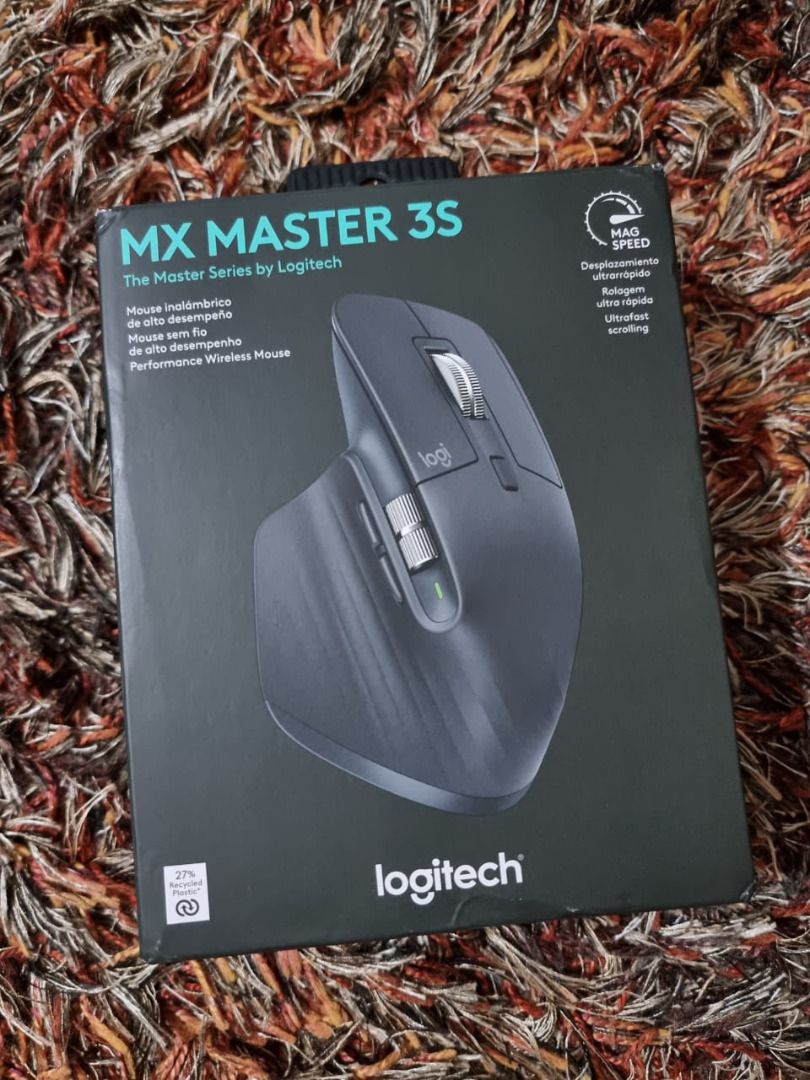 Logitech MX Master 3S Performance Wireless Mouse (Black)