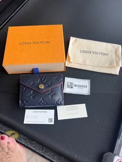  LOUIS VUITTON M69511 Portefeuille Zoe Monogram Implant  Compact Wallet Monogram Amplant Leather Ladies Used, Brown/Gold hardware  indicated color: Camel : Clothing, Shoes & Jewelry