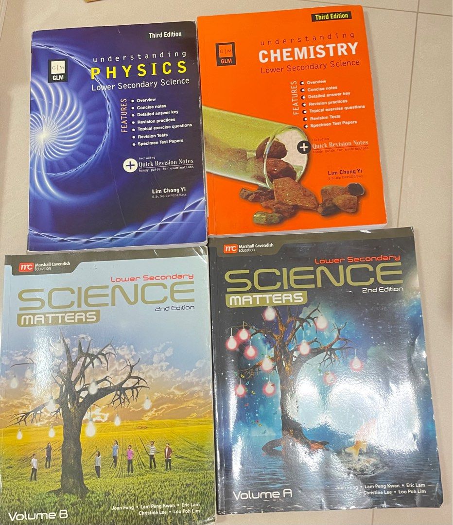 Lower Secondary Science Textbooks, Hobbies & Toys, Books & Magazines