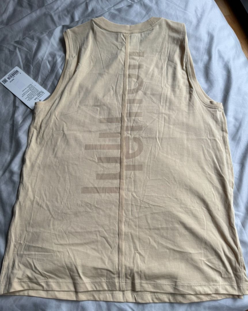 Lululemon All Yours Crop Tank in Raspberry Cream size 4, Women's Fashion,  Activewear on Carousell