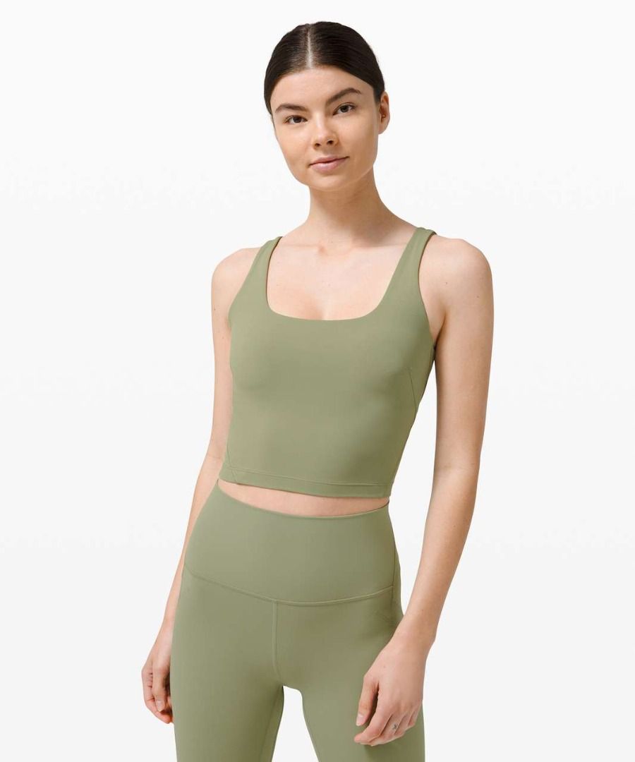 8] Lululemon align hr short 8 inch rosemary green, Women's Fashion,  Activewear on Carousell
