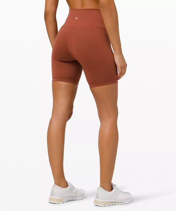 Lululemon Wunder Train 6 Shorts in Dark Terracotta Women s