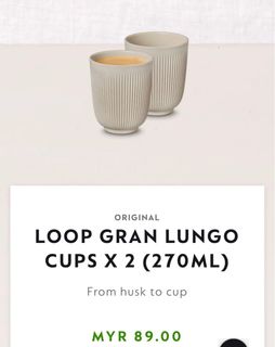 Loop Gran Lungo Cups Bulk