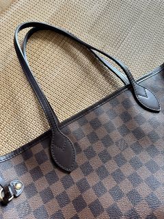 Shop Louis Vuitton NEVERFULL 2023-24FW Unisex Plain Leather Logo Handbags  (M46705) by なにわのオカン
