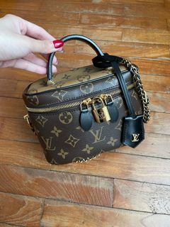 Receipt * Like New Louis Vuitton Monogram Vanity PM, Luxury, Bags & Wallets  on Carousell
