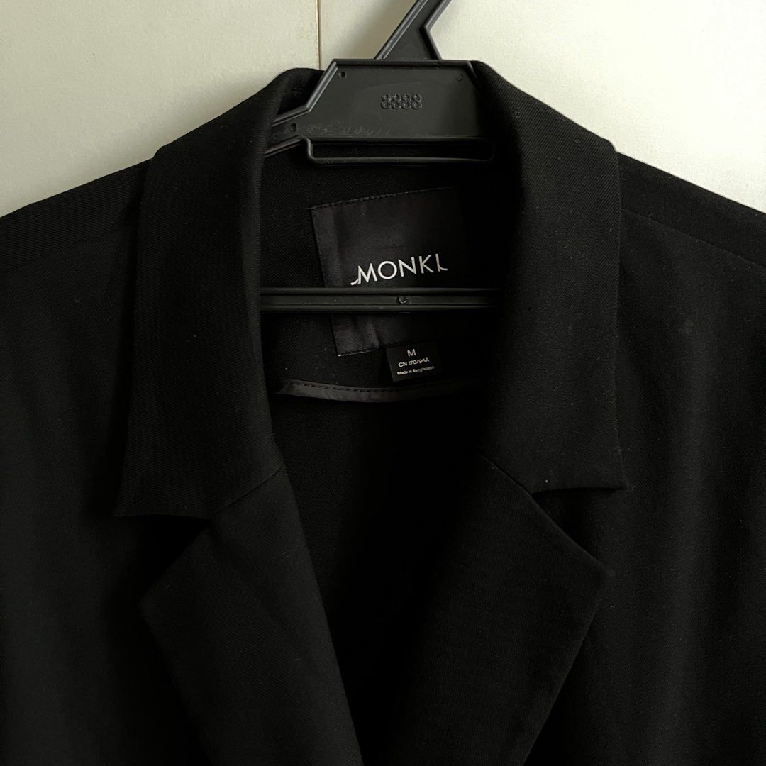 Monki black blazer sale