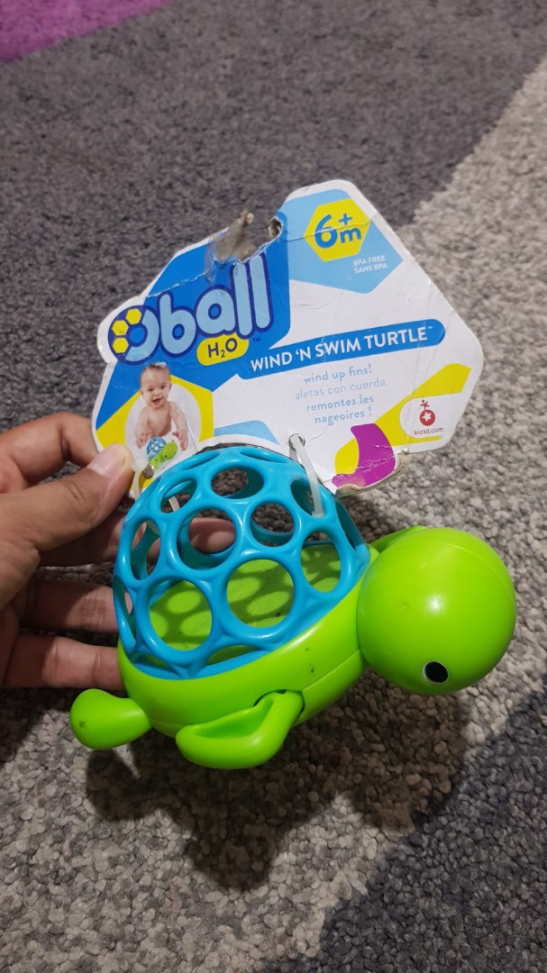 Oball wind n swim turtle best sale