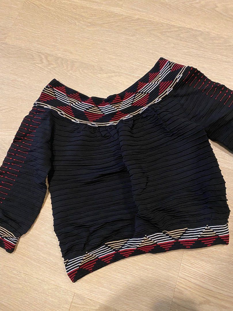 Maje off shoulder new arrivals top
