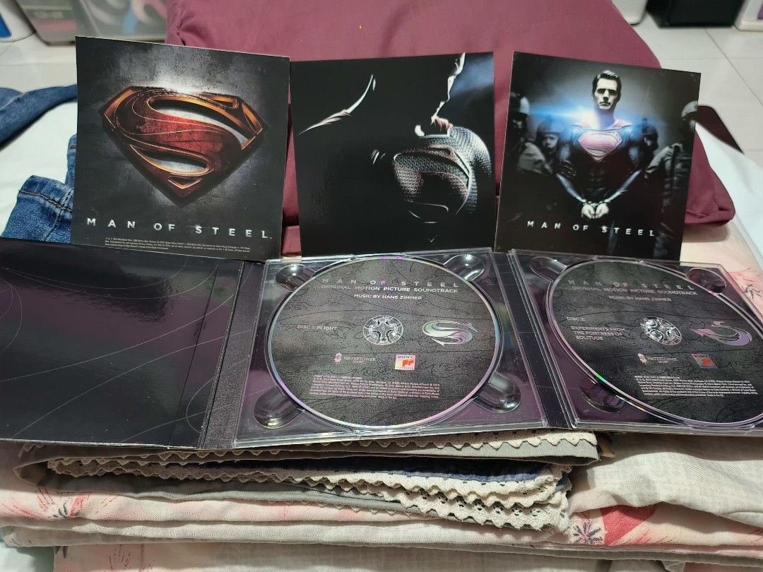 Man of Steel Deluxe Soundtrack CD Features DTS Headphone:X 11.1 Channel  Mix: BigPictureBigSound