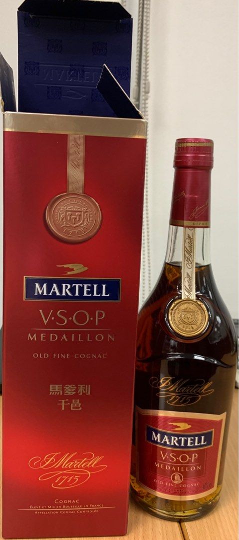 Martell VSOP Medaillon Old Fine Cognac 1715, 嘢食& 嘢飲, 酒精飲料