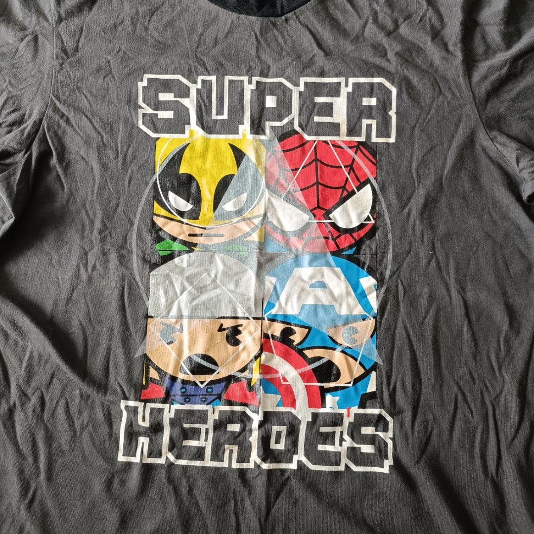 Marvel super heroes polo shirt hot sale