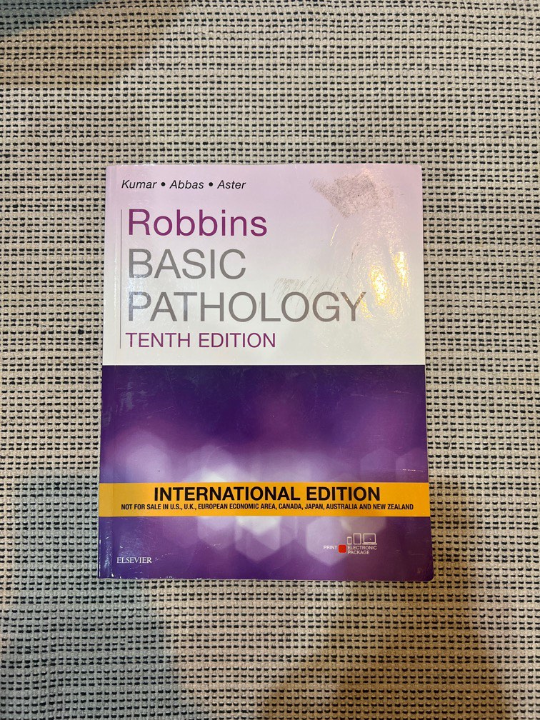 Medical Book Robbins Basic Pathology 10th ed, Hobbies & Toys, Books ...