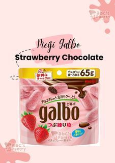 MEIJI JAPAN | Galbo Strawberry Chocolate