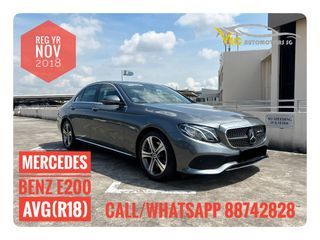 Mercedes-Benz AMG E-Class Saloon E200 AVG (R18) Auto