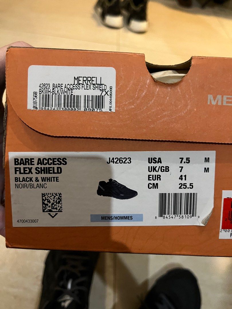 merrell bare access flex shield