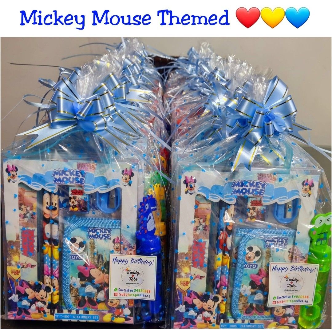 Mickey Favor Bags,mickey Birthday,mickey Party,mickey Goodie Bags,mickey  Treat Bags, Mickey Gift Bags, Mickey & Friends, Mickey Candy Bags - Etsy |  Kinder