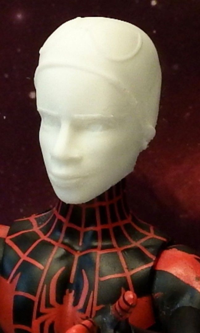 MILES MORALES FIT FOR MARVEL LEGENDS (STL FILE FOR 3D PRINTING
