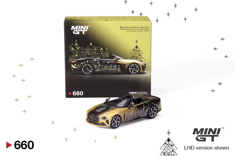 Minigt MINI GT 660 Bentley Mulliner Bacalar Christmas Limited
