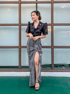 Modern Ethnic Filipiniana for Oathtaking Graduation Women s Fashion Dresses Sets Evening dresses gowns on Carousell