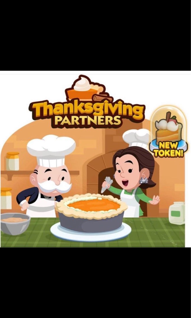 Monopoly Go! Thanksgiving Partner Event, Video Gaming, Gaming