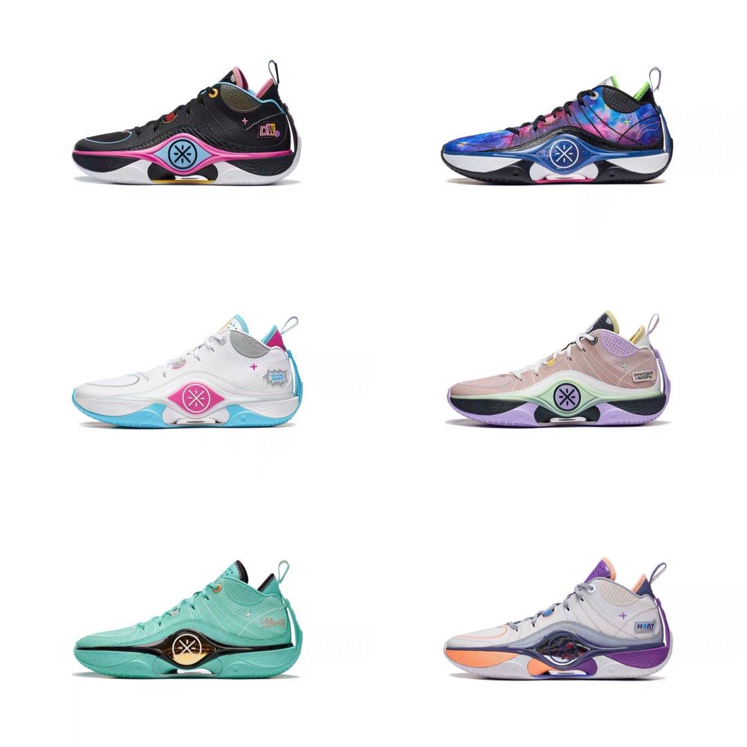Multiple sizes lining way of wade shadow 5 basketball shoe