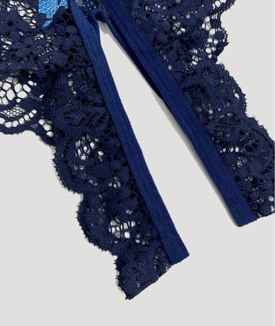 Navy blue bodysuit, Women's Fashion, Undergarments & Loungewear on