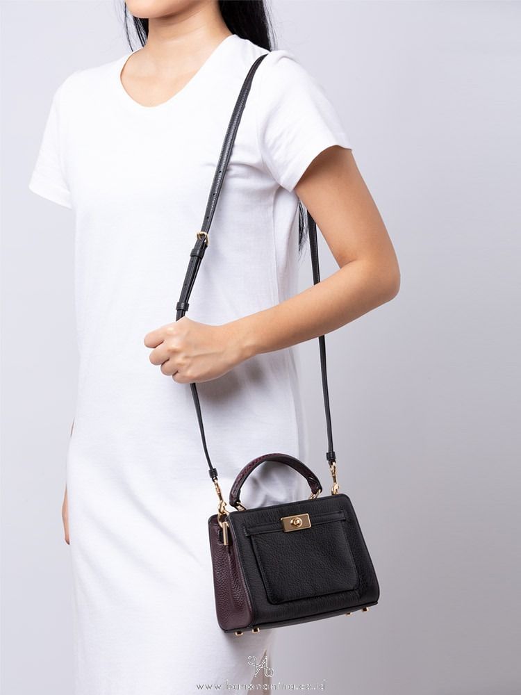 Coach turnlock top handle cheap