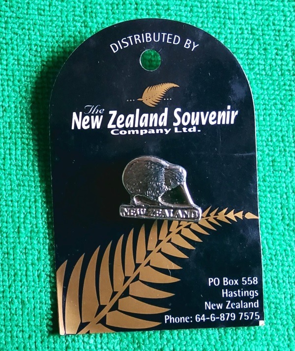 New Zealand Souvenir Pin, Hobbies & Toys, Travel, Travel Essentials